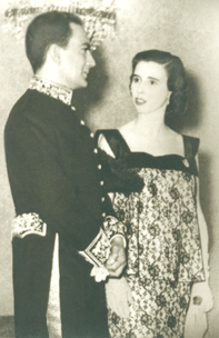 Eduardo Abranches de Soveral e sua mulher em 1957, quando estava no Corpo Diplom�tico