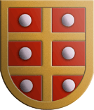 Armas dos Mello (infografia de Manuel Abranches de Soveral)